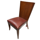 Dakota Jackson "Aldabhra" Sculptural Leather Side Chair