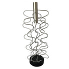 Custom Made Wire Art Candlestick Holder, Pair