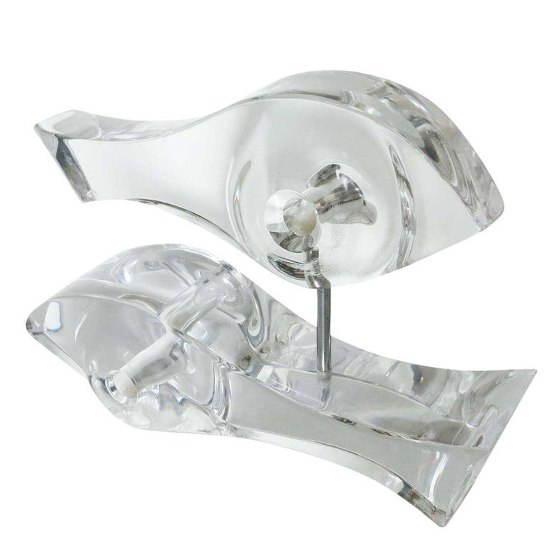 Mid-century Abstract Lucite Sculpture by Astrolite for Ritts in Los Angeles