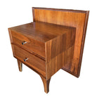 Custom Walnut Bedroom Nightstand by Glenn of California