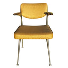 Aluminum Gazelle Armchairs by Shelby Williams, Set of Four
