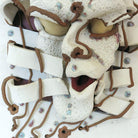 Postmodern "City Living ?" Art Pottery Figural Wall Sculpture