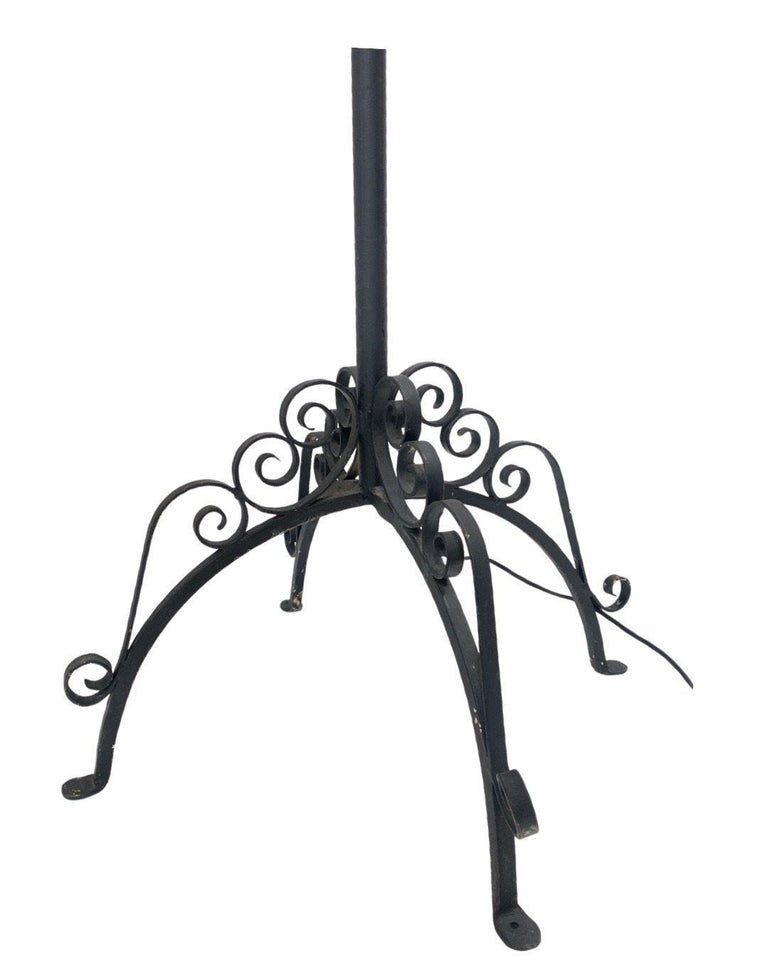 French Victorian Iron Candelabra