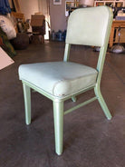 Midcentury Steelcase Tanker Dining Table and Chairs Set