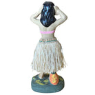 Post War Ceramic "Aloha" Hawaiian Dancing Hula Girl w/ Lei & Grass Skirt