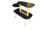 1950s Three-Tier Midcentury String Art Center Side Tables, Set of 3