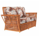 Presidents Stick Reed Rattan 2-Seat Settee Sofa