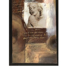 Post-Modern Marylin Monroe Mixed Media Painting