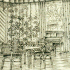1955 Tropical "Private Lodge & Lounge" Architectural Prepared by Rucker Fuller