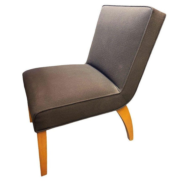 Pair of Mid-Century Thonet Inspired Bentwood Slipper Chairs