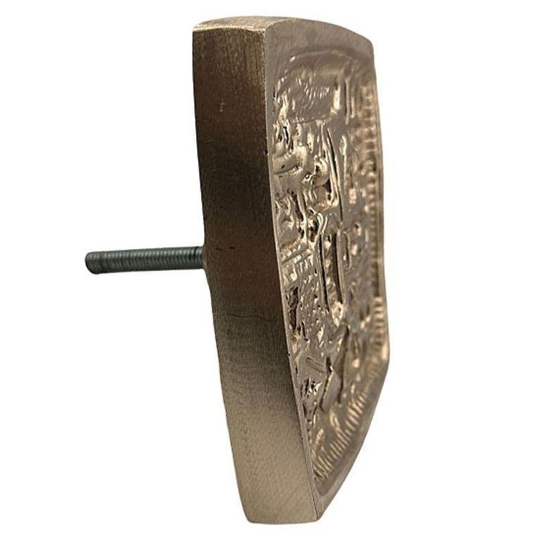 Paul Evans Style Mid Century Brutalist Bronze Cabinet Handle Pull