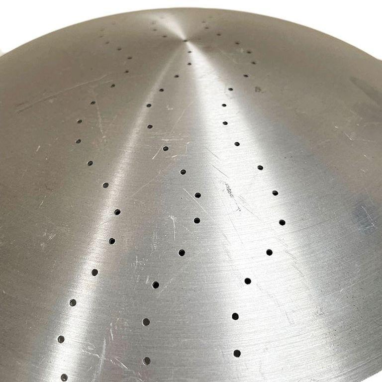 1980s "Metro 1800" Spun Aluminum Wall Sconce by Donovan Lighting, 2 Available