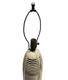 Mitchell "Lumitone" Streamline Art Deco Bakelite AM Radio Table Lamp, 1941