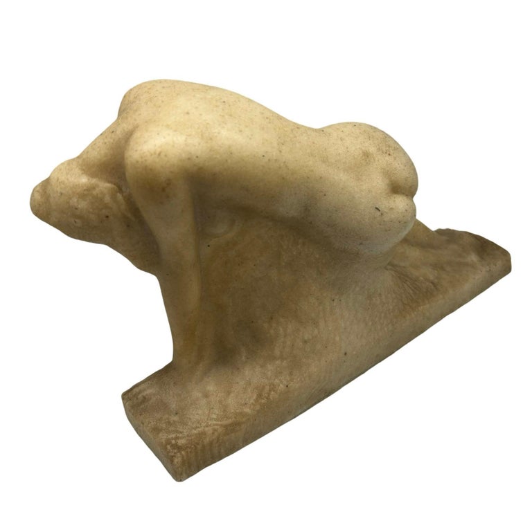 "The Awakening" Stone Composite Female Statue by Vincent Glinsky