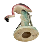 Mid-century California Pottery Ceramic Searching Pink Flamingo Figurine