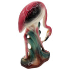 Atomic California Pottery Ceramic Grazing Tropical Pink Flamingo Figurine Statue