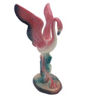 Mid-century Ceramic Flamingo Figurine & Vase Set by Maddux & Leftons