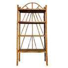Late Victorian Aesthetic Movement Tiger Bamboo & Grass Matt Chippendale Shelf