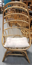 Rattan Cocoon Chair with Cushion