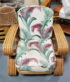 Restored 5-Strand 'Double Triangle' Lounge Chair W/ Floating Seat