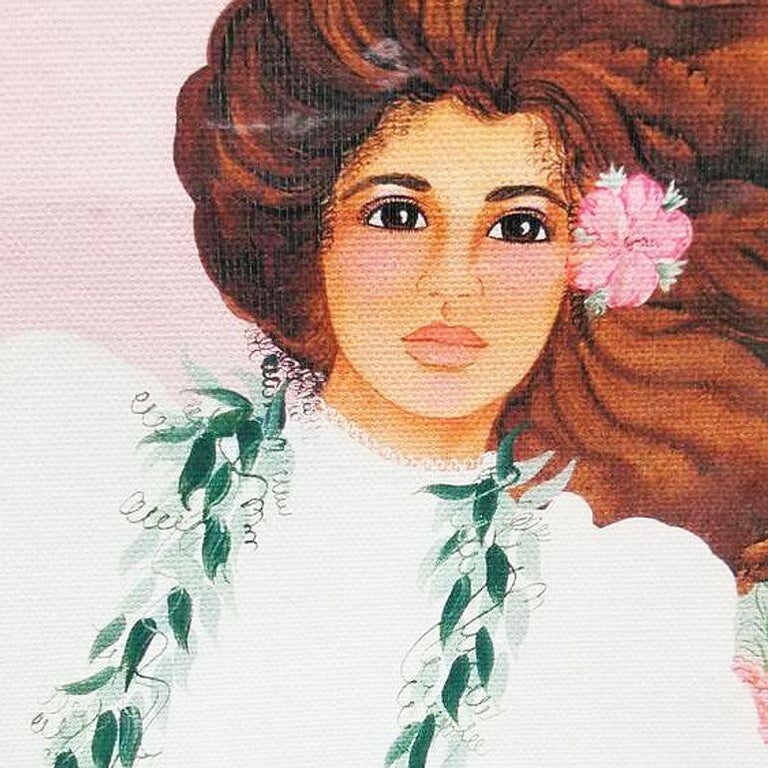Giclee on Canvas "Terre Verte Vase" by Diana Hansen Young
