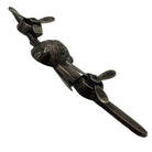 925 Sterling Silver B-25 Mitchell Aircraft Brooch w/ Moving Propeller Props