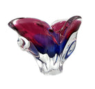 Mid-Century Art Glass Bowl Attributed to Josef Hospodka Czechoslovakia