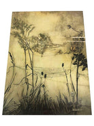 Peter Pan Fairies are Exquisite Dancers Lithograph Print Arthur Rackham Framed