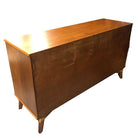 Mid-Century James Mont Inspired Rattan & Wicker Buffet Credenza
