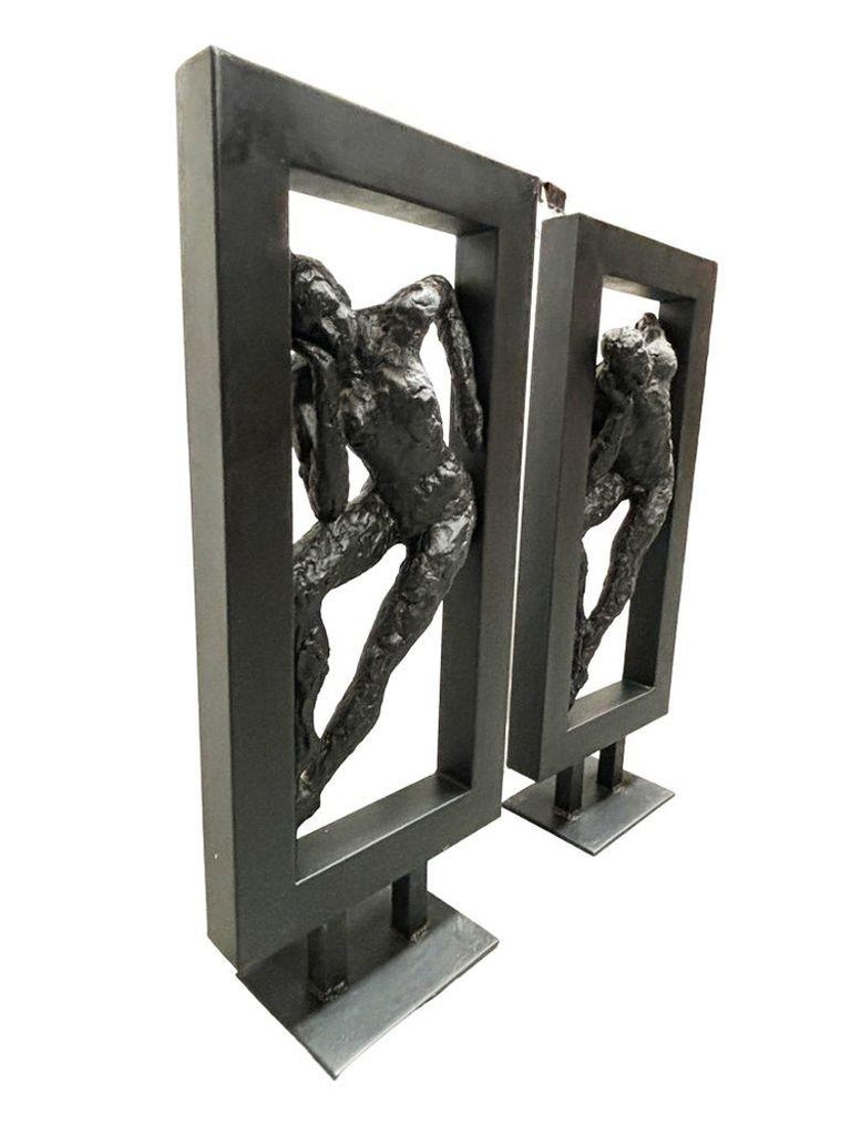 Abstract Ballet Dancers Sculptures by Gerard Koch for Austin Productions, Pair