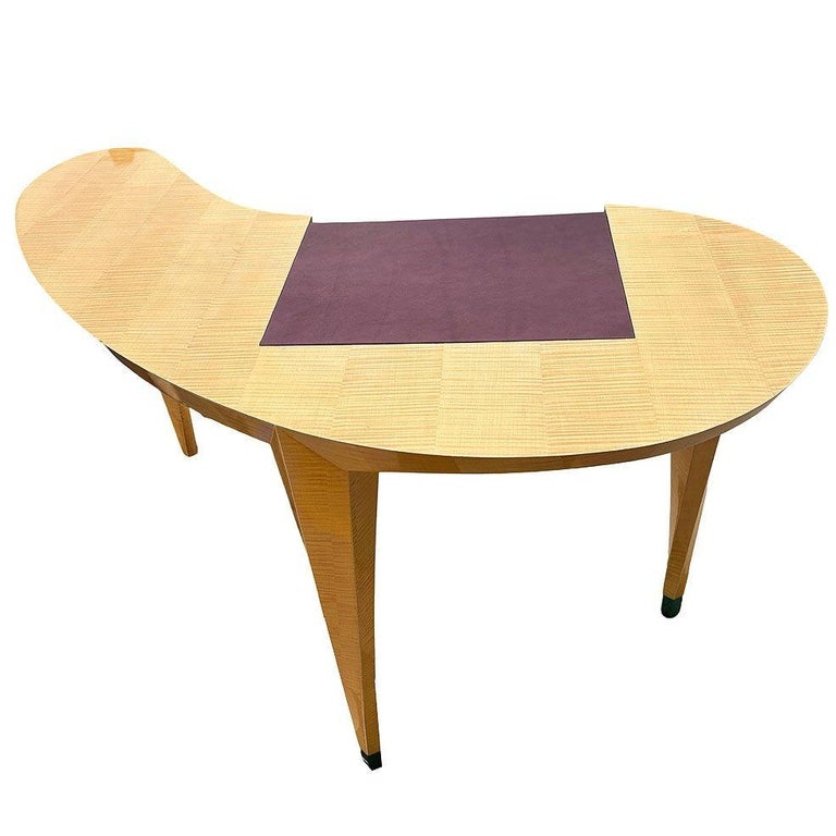 Dakota Jackson "Arabesque" Sculpted Sycamore Wood Writing Desk