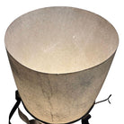 Large 2' 4" Mid Century Fiberglass Cone Shade Spanish Colonial Lamp