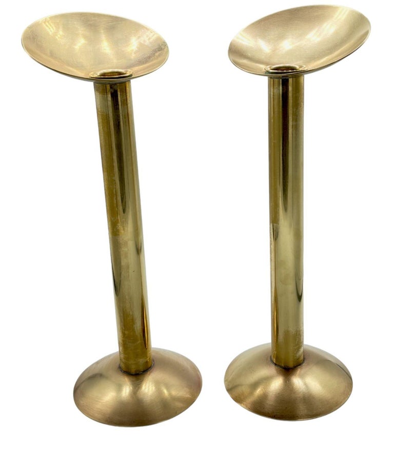 Vintage Candlestick Holder Handmade in Denmark