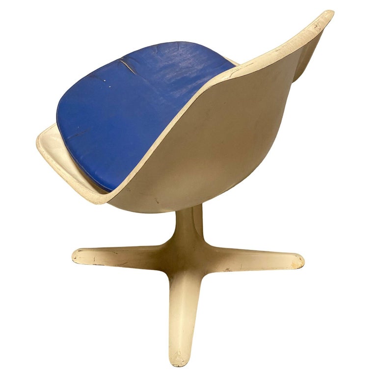 Mid-Century Tulip Side Chair Model 115 by Maurice Burke for Arkana