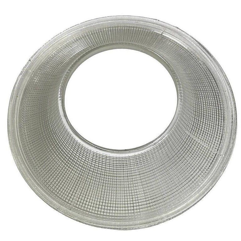 Art Deco Industrial Holophane 12" Diameter Ceiling Pendant Shade