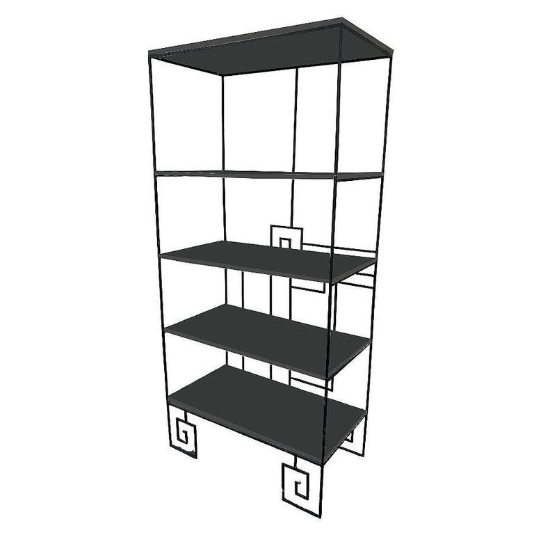 ‘Biltmore’ Wrought Iron Etagere by Marina McDonald for Jazz Furniture