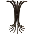 43" Round Extruded Iron Outdoor/Patio Dining Table Coated, 3 Available