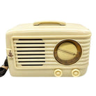 Mid-century 1949 Carrara Ivory Emerson Model 581 Plaskon Vacuum Tube AM Radio