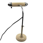 Streamline Modern Chrome & Enameled Bankers Desk Lamp by Radionic