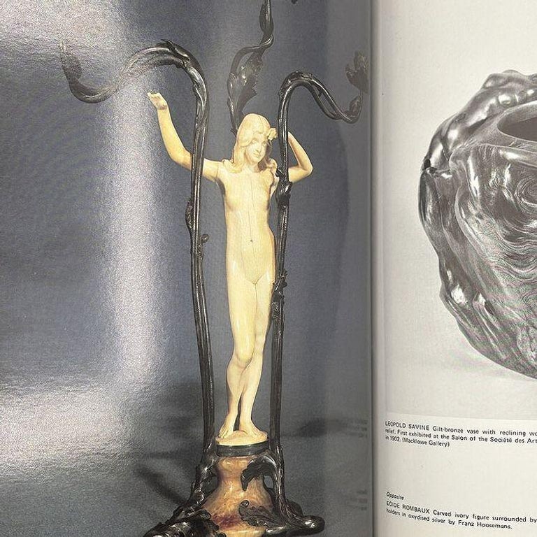 Art Nouveau Sculpture Refrence Book by Alastair Duncan 1st Edition 1978