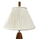 Mid-century Hand Carved Maple Wood Heifetz Syle Abstract Table Lamp