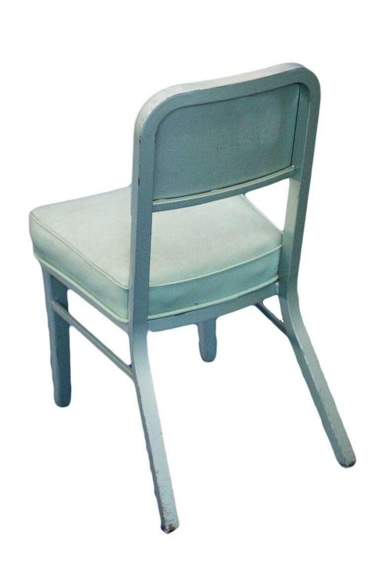 Set of Four Steelcase Industrial Tanker Chairs
