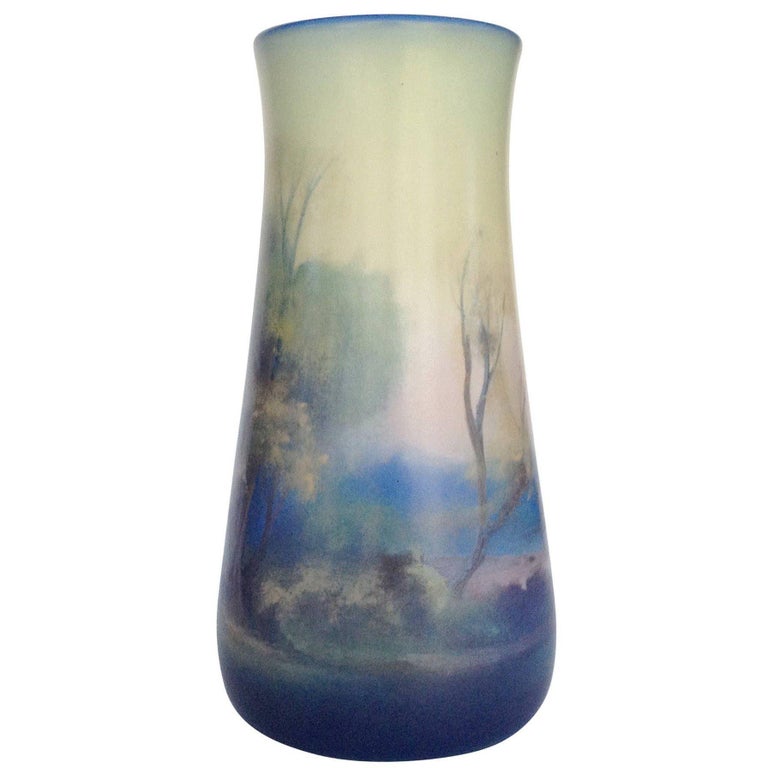 Rookwood Pottery Vellum Glaze Vase, circa 1925