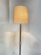 Mid-Century Modern Chrome Polish Rod Floor Lamp