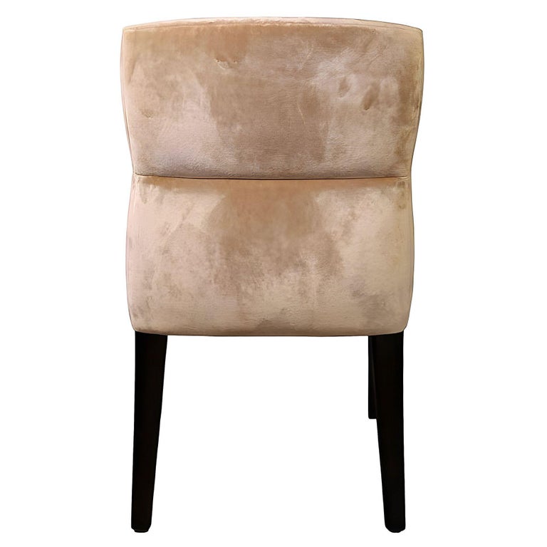 Dakota Jackson "Oh!" Velvet Side Chair