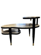 Mid-Century Modern Biomorphic Side Table with Formica Top