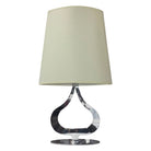 Postmodern Chrome Tear Drop Shaped Table Lamp