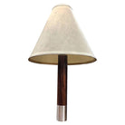 Nickel Básica M2 Table Lamp by Santiago Roqueta For Santa & Cole w/ Large Shade