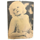 40" Tall Sepia Hollywood Starlett Photograph Jean Harlow Mounted to Pressboard