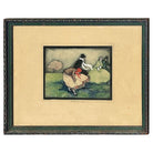 Framed "The Call of the Spring" Watercolor Scenic Lithograph by Jennie Harbour